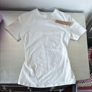 SKIMS Cotton Jersey T-Shirt XS White
